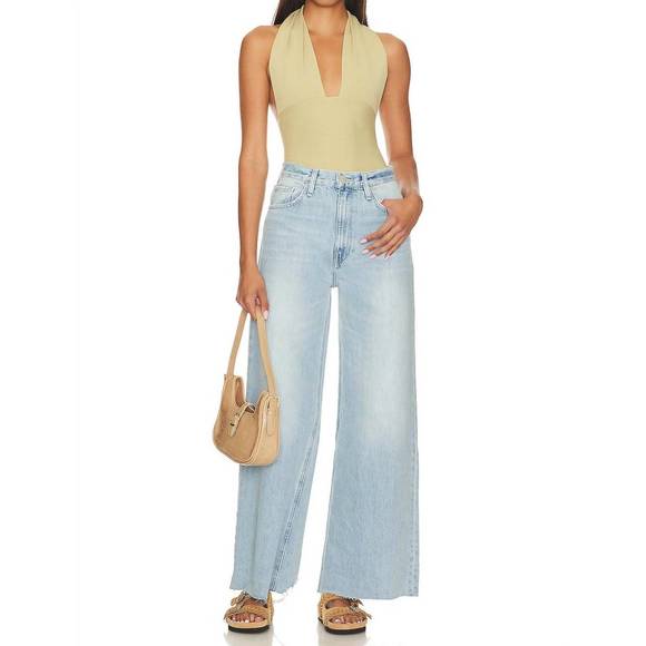 NEW HUDSON james high rise wide leg jean in iris - Picture 4 of 4